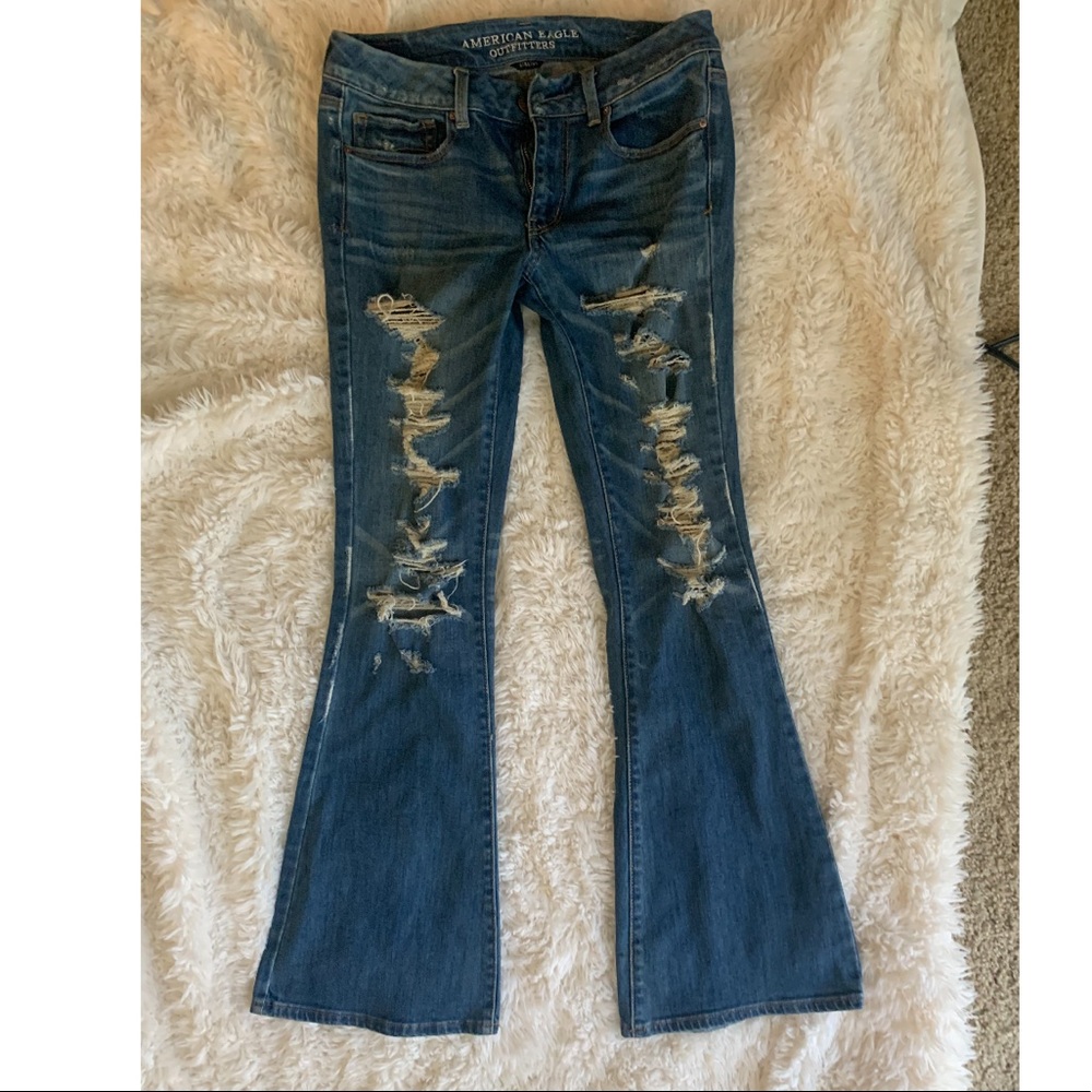 Tapered jeans with a little stretch!